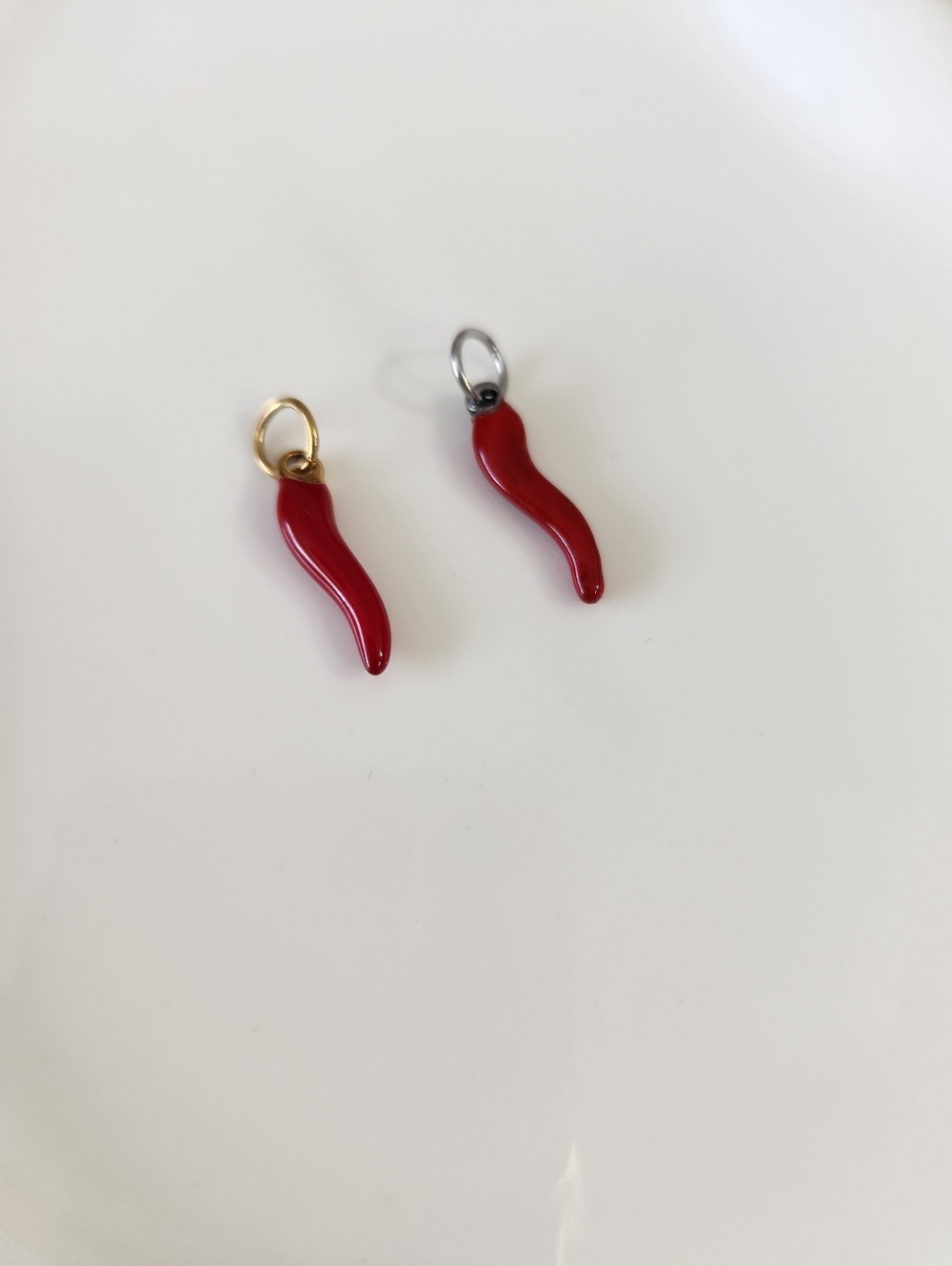 Stainless Steel Chilli Pepper Charm